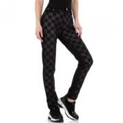 Pantaloni skinny Blugi R.Ping negru dama