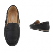 Mocasini office - negru dama