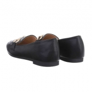 Mocasini eleganti - negru dama