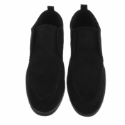 Mocasini eleganti fara toc - negru dama