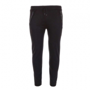 Pantaloni sport conici - negru barbati