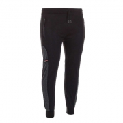 Pantaloni sport conici - negru barbati