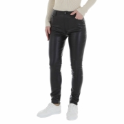 Pantaloni piele ecologica Laulia - negru dama