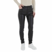 Pantaloni piele ecologica Laulia - negru dama