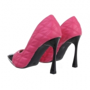 Pantofi cu toc inalt - roz fuchsia dama