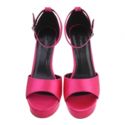 Pantofi cu toc inalt - roz fuchsia dama