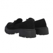 Pantofi office cu toc mic - negru dama