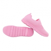 Pantofi sport fara siret - barbiepink dama