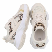 Pantofi sport - imprimeu leopard dama