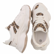 Pantofi sport - imprimeu leopard dama