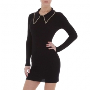 Rochie eleganta scurta material textil - Emma & Ashley   negru dama