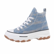 Sneakers inalti- lblue dama