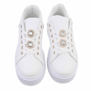 Sneakers josi - alb dama