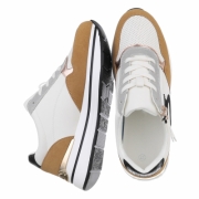 Sneakers josi - alb dama