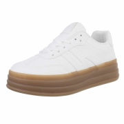 Sneakers josi - alb dama