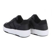 Sneakers josi - alb-negru dama