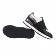 Sneakers josi - alb-negru dama