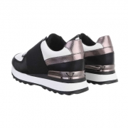 Sneakers josi - alb-negru dama