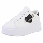 Sneakers josi - alb negru dama