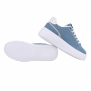 Sneakers josi - albastru denim dama