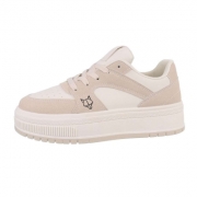 Sneakers cu platforma - bej dama