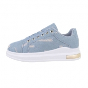 Sneakers talpa groasa - bleumarin dama