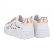 Sneakers talpa groasa - culoarea sampaniei dama