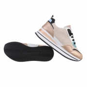 Sneakers josi - culoarea sampaniei dama