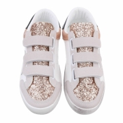 Sneakers cu sclipici - culoarea sampaniei dama