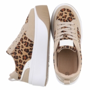 Sneakers josi - imprimeu leopard dama