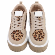 Sneakers josi - imprimeu leopard dama