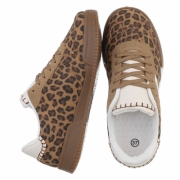 Sneakers josi - imprimeu leopard dama