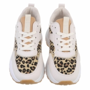 Sneakers josi - imprimeu leopard dama