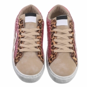 Sneakers josi - imprimeu leopard dama