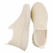 Sneakers josi - ltbeige dama