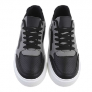 Sneakers platforma - negru dama