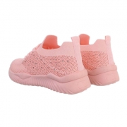 Sneakers cu strasuri - roz dama