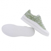 Sneakers josi - verde dama