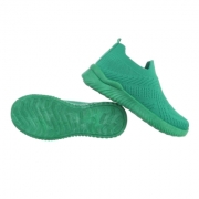 Adidasi sport fara sireturi - verde dama