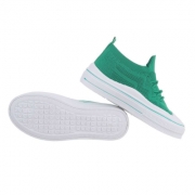 Sneakers talpa groasa - verde dama