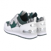 Sneakers josi - verde dama