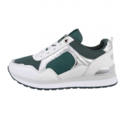 Sneakers josi - verde dama