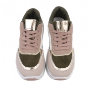 Sneakers josi - verde dama