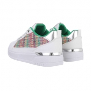 Sneakers josi - verde dama