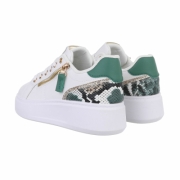 Sneakers josi - verde dama