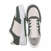 Sneakers josi - verde dama