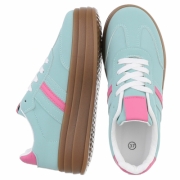 Sneakers josi - verde dama