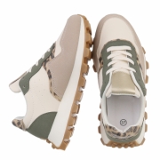 Sneakers josi - verde dama