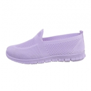 Adidasi sport fara sireturi - violet dama