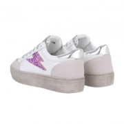 Sneakers cu paiete - violet dama